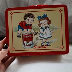 Vintage Metal Campbells Soup Lunchbox